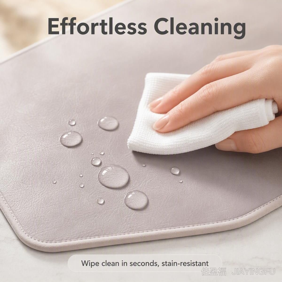 Effortless cleaning, wipe clean in seconds Effortless cleaning, wipe clean in seconds