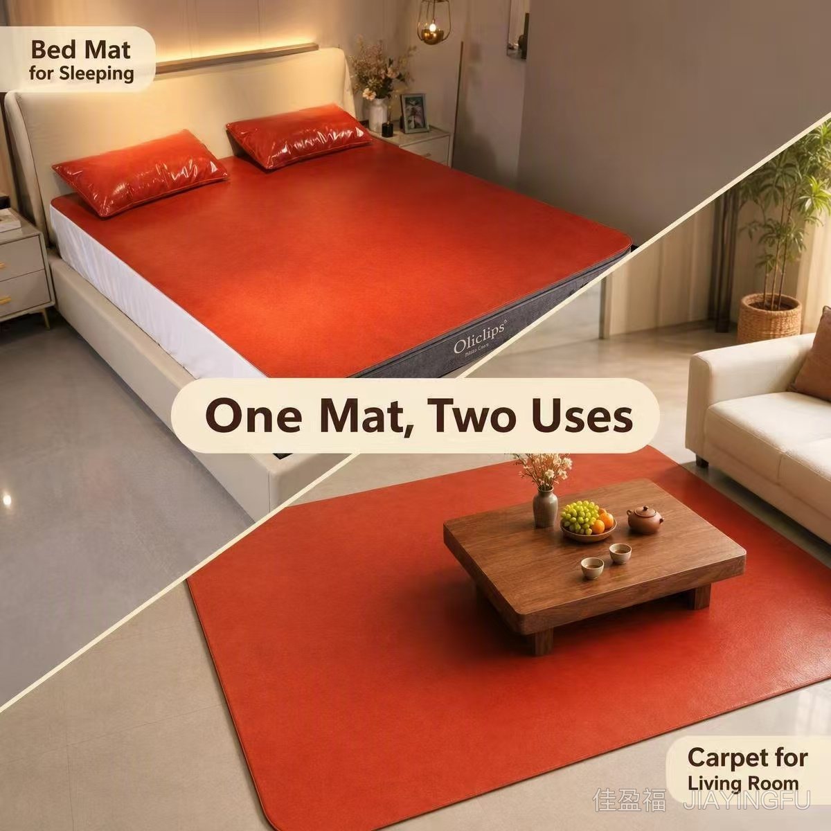 One mat two uses
